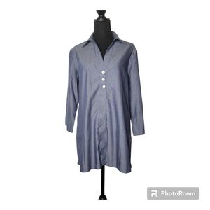 Foxcroft Essential Stretch No Iron Women's Tunic Size: 12 NWOT